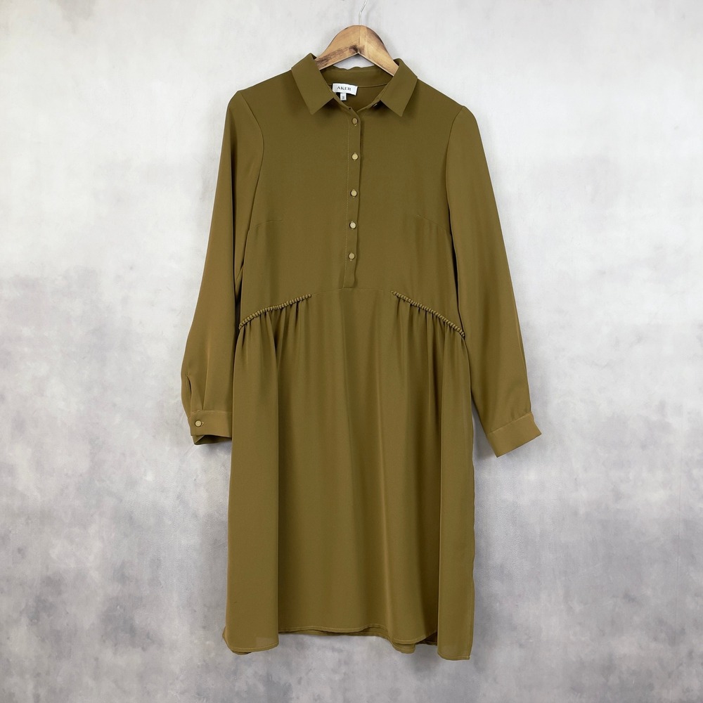Aker Womens Tunic Top Size 38 (M) Modest Minimalist Lagenlook‎ Eurostyle Lagom